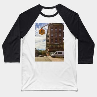 Court St, Hoboken, New Jersey Baseball T-Shirt